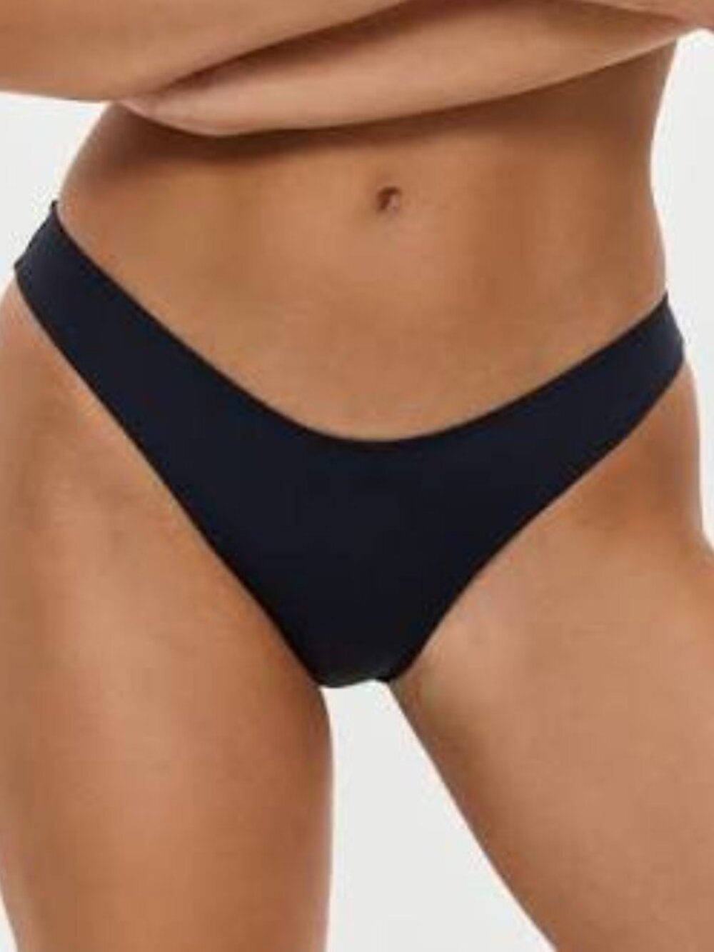 Frankies Bikinis Catalina Bikini Bottom Black Size S NWT
